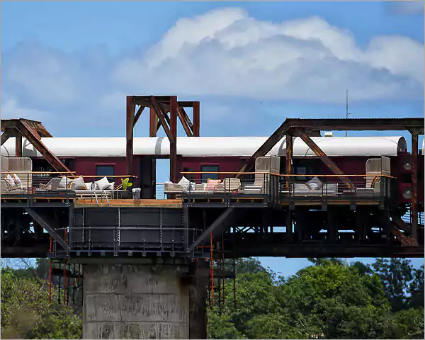Kruger Shalati - The Train on the Bridge